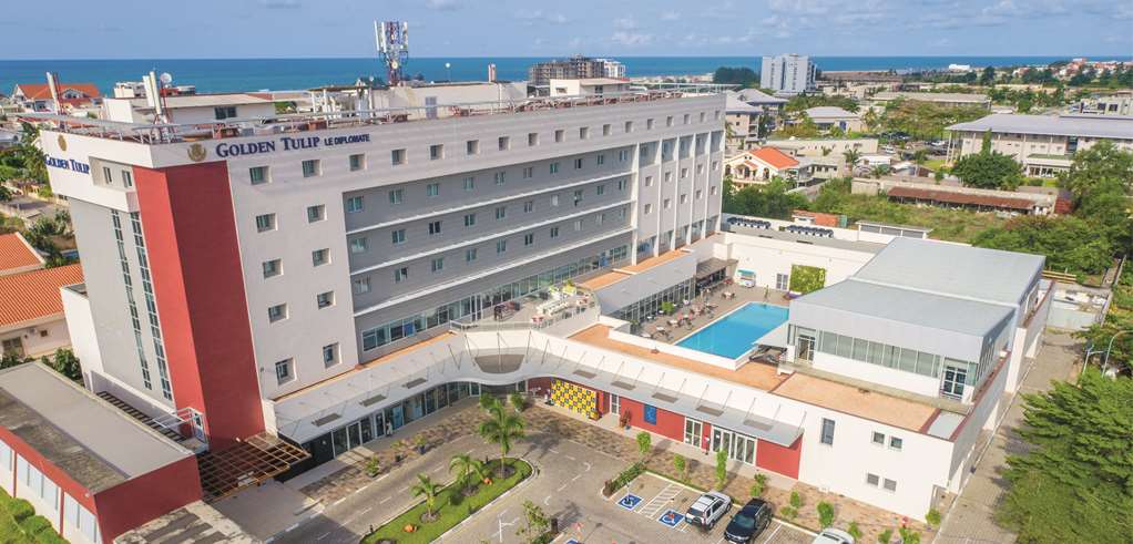 Photo de l'hôtel Golden Tulip vu du ciel