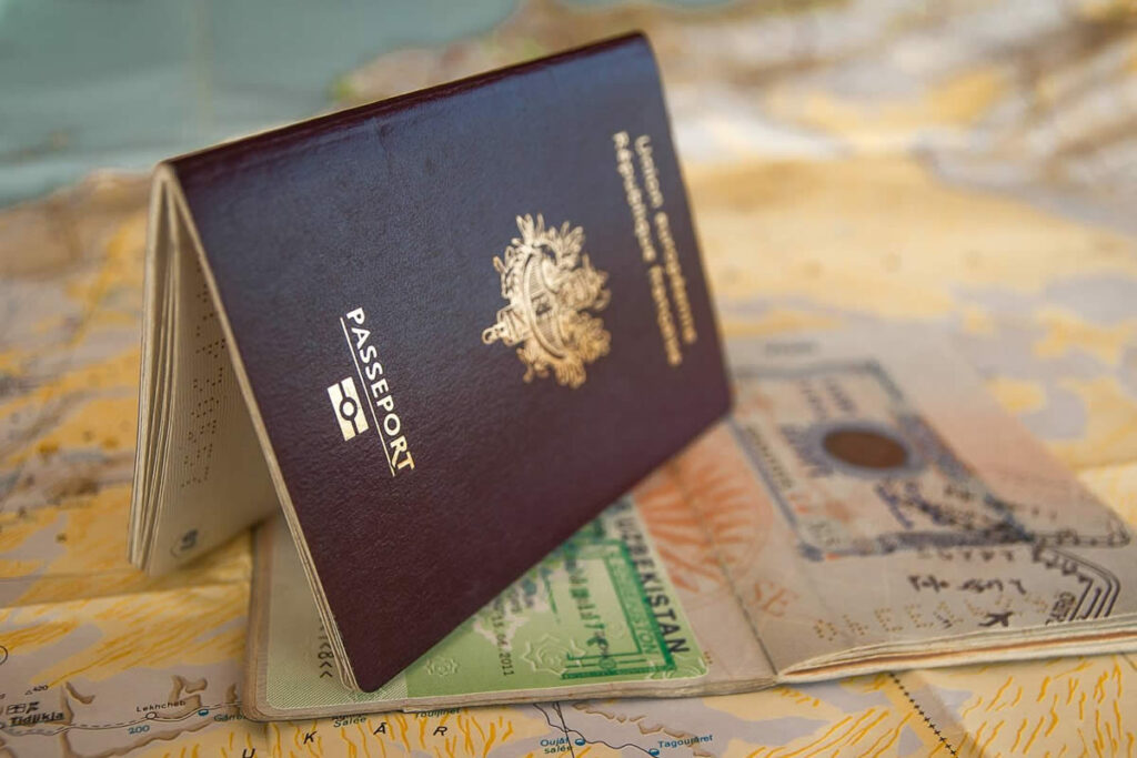 image d'un passeport