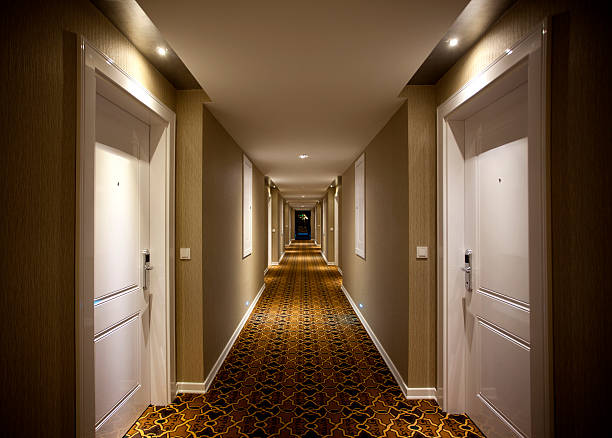 photo de couloir d'un hôtel à cotonou